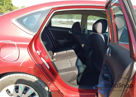 2017 Nissan Sentra Sv from USA, damaged, VIN 3N1AB7AP5HY268632